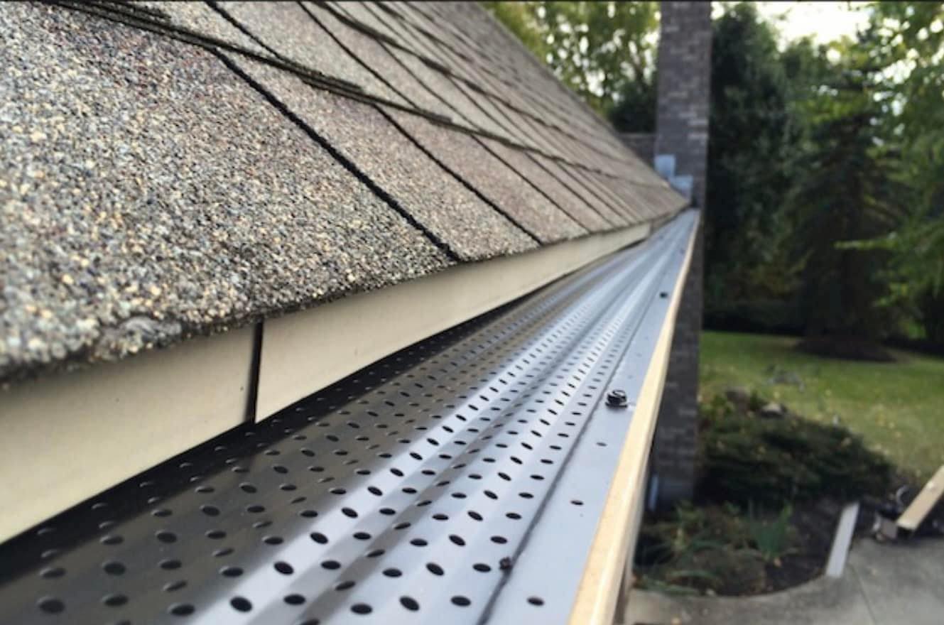 Leaf Guard Installation — finished work by Screening DunRite